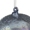 Northlight 4.5-Inch Silver Iridescent Glass Onion Christmas Ornament - 3 of 3