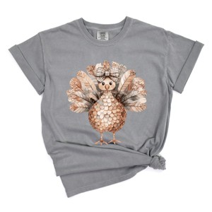 Simply Sage Market Sparkle Turkey Garment Dyed Tee - 1 of 4