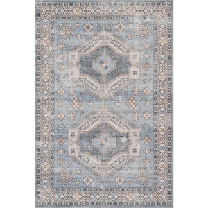 Nuloom Benoite Splashguard Medallion Machine Washable Area Rug - 1 of 4