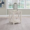 Saint Birch Honduras End Table, Washed Gray - 4 of 4