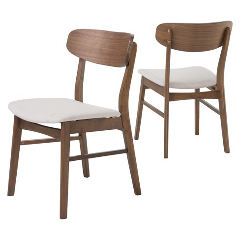 Set Of 2 T-stitch Fabric Dining Chair - Christopher Knight Home : Target