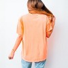 Womens Garment Dyed T-Shirt - 3 of 4