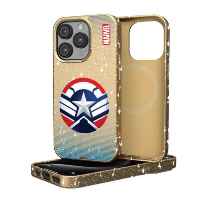 Keyscaper Marvel Grid Bling Cell Phone Case for iPhone 14 Pro