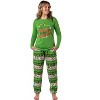 Elf The Movie Womens' and Girl's Film Cotton-Headed Ninny-Muggins Jogger Pajama Set Green - 2 of 4