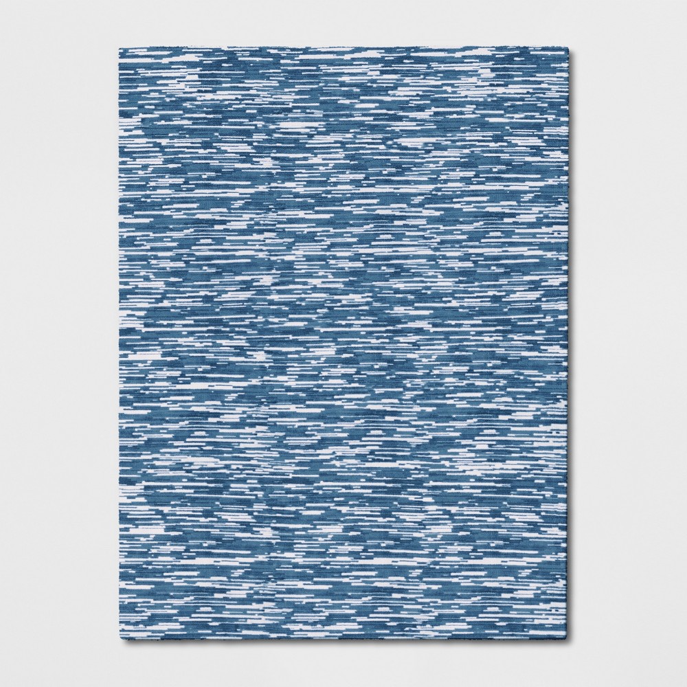 9'X12' Microplush Lines Area Rug Blue - Project 62 was $449.99 now $224.99 (50.0% off)