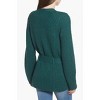 Women's Belted Rib-Knit Ladies Cardigan - Leith - 3 of 4