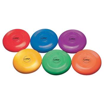 Sportime Flying Discs, 9 Inches, Assorted Colors, Set of 6