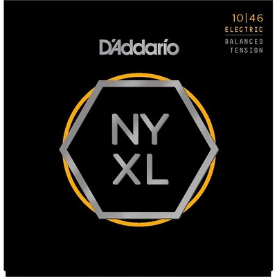 D'Addario NYXL1046BT Balanced Tension Nickel Wound Electric Guitar Strings (10-46)