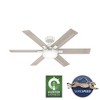 Hunter Fans 52" Georgetown Ceiling Fan Fresh White with Light Kit and Handheld Control - 4 of 4
