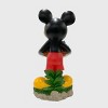 Disney 22" Mickey Mouse Birdbath Resin/Stone Statue: Freestanding, Weather-Resistant Garden Decor - 3 of 4