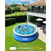 Sunrio Inflatable Above Ground Pool –  Round Family Pool for Backyard Fun Blue - 3 of 4