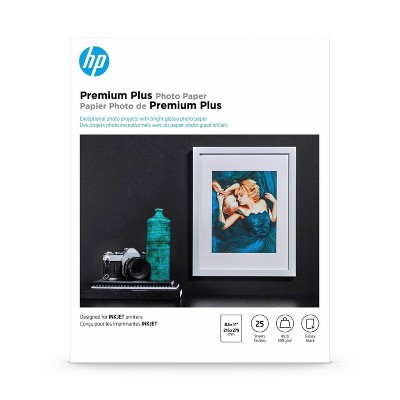 HP Premium Plus Photo Glossy Printer Paper - White (CR670A)