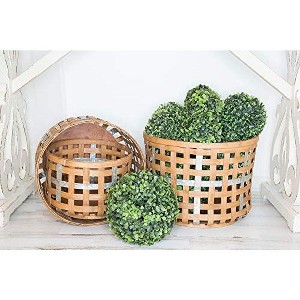 TX USA Corporation Home Decorative Woven Storage Basket - Set of 3 - 1 of 2