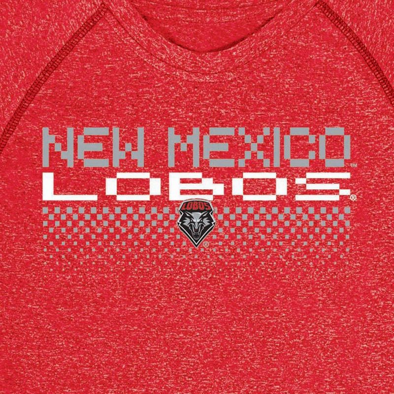 NCAA New Mexico Lobos Toddler Boys&#39; Poly T-Shirt, 3 of 4