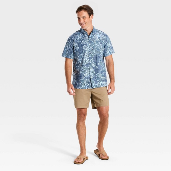 Camisa de botones de manga corta con hibisco para hombre - Goodfellow & Co™ x Reyn Spooner 3