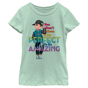 Girl's Rainbow High River Kendall Quote T-Shirt - 1 of 4