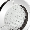 Howard Elliott Decorative Round Beveled Wall Mirror: Modern Style, Wood Frame, Wall Mount, 12" Diameter - 3 of 4