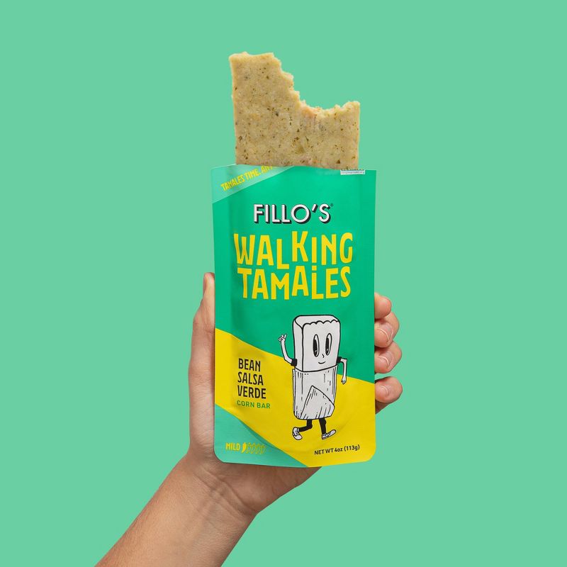FILLO&#39;S Walking Tamales Bean Salsa Verde - 4oz, 3 of 4