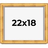 PosterPalooza | Shadow Box 1.75" Deep Gold Frame - UV Acrylic, Backing Board, Hanging Hardware Included - 2 of 4