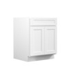 Kitchen Base Cabinet, Unassembled Cabinet with Adjustable Shelf without Top - 2 of 4