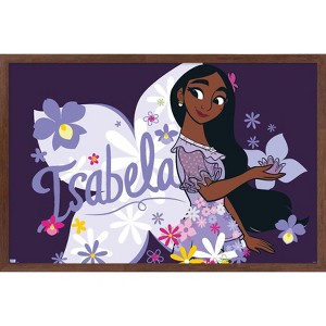 Trends International Disney Encanto - Isabela Framed Wall Poster Prints - 1 of 4