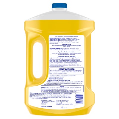 Mr. Clean Lemon All-Purpose Floor Cleaning Liquid - 99 fl oz
