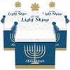 Big Dot of Happiness Happy Hanukkah - Treat Box Party Favors - Chanukah Holiday Party Goodie Gable Boxes - Set of 12 - 2 of 4