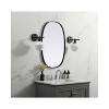 Elegant Lighting Metal Frame Oval Mirror 20x30 - 3 of 4