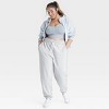 Women's Fleece High-Rise Jogger Sweatpants - All In Motion™ - 3 of 3