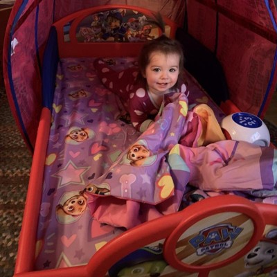 Delta Children Paw Patrol Sleep And Play Toddler Bed With Tent : Target