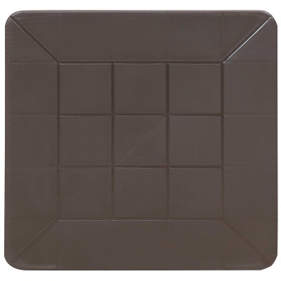 Sunnydaze 18" Brown Polypropylene Patio Side Table