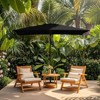 Hyleory 10FT Market Umbrella for All Seasons, 6 Iron Core Ribs, Size: 120" x 96" - 2 of 4