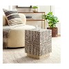 Mark & Day Wippenham 19"H x 19"W x 19"D Global Black End Table - 2 of 4