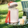 Soft-Sided 10can/6qt Portable Barrel Bag Cooler Coral/Orange - Hearth & Hand™ with Magnolia - 2 of 3