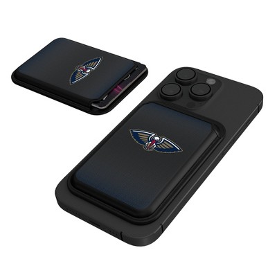Keyscaper NBA Western Conference Teams Linen Black Magnetic Credit Card Wallet