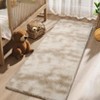 Luxury Shag Area Rugs for Living Room Bedroom Non-Slip Fluffy Soft Shaggy Rug Carpet Indoor Plush 8x10 Rug for Kids Play Room Nursery Home Dorm Decor - 4 of 4