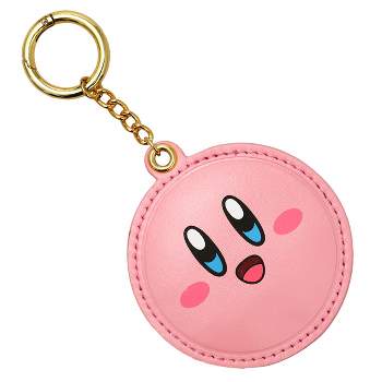 Kirby Face 2D Puff Keychain
