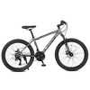 CAVINAS 24IN Mountain Bike with Steel Frame, Shimano 21-Speed Kids Bike with Dual Disc Brakes and Front Suspension, for Boys and Girls - 3 of 4