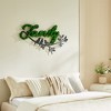 Gulches FAMILY Letter Art Moss Wall Decor - Nature-Inspired Iron Wall Art - 2 of 4