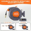 Garvee Retractable Air Hose Reel 65 FT x 3/8 IN with 5 FT Lead in Max 300 PSI, Air Compressor Hose Reel with Quick Coupler for Garage Workshop - 3 of 4