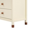 Storage Dresser Wood Storage Cabinets Easy Installation Drawer Cabinet With 6 Drawers Storage Cabinet For Dining Room Living Room Bedroom Study Room - 4 of 4