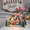 Northlight LED Lighted Gingerbread Christmas Candy House Village Display - 7" - 2 of 4