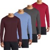 Mafoose 4-Pack Men's Long Sleeve Quick-Dry Performance T-shirts - UPF 50 Sun Protection - 2 of 4