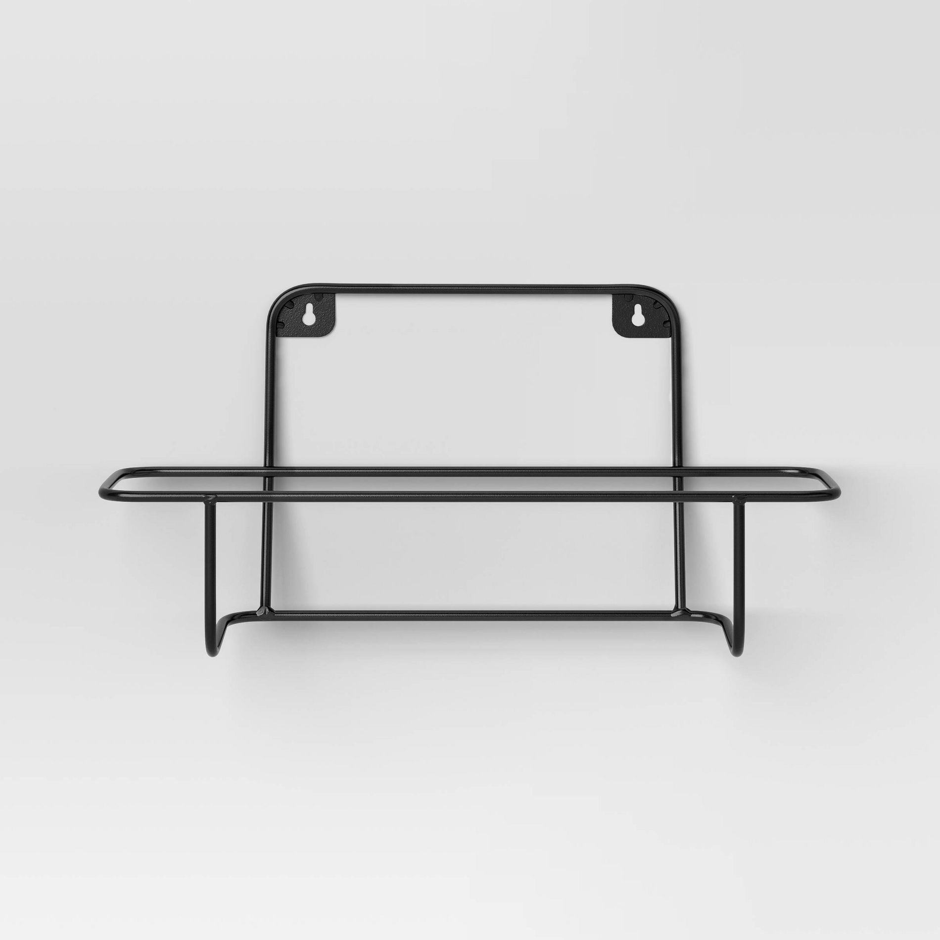 Rectangular Metal Outdoor Planter Hanger 5.2"x16.4"x7.2" Black - Room Essentials™