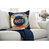 Liora Manne Frontporch Coastal Indoor/Outdoor Pillow.. - 3 of 4