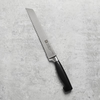 Zwilling Four Star 8-Inch High Carbon Steel Serrated Bread Knife