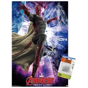 Trends International Marvel Cinematic Universe - Avengers - Age of Ultron - VIsion Unframed Wall Poster Prints - 1 of 4