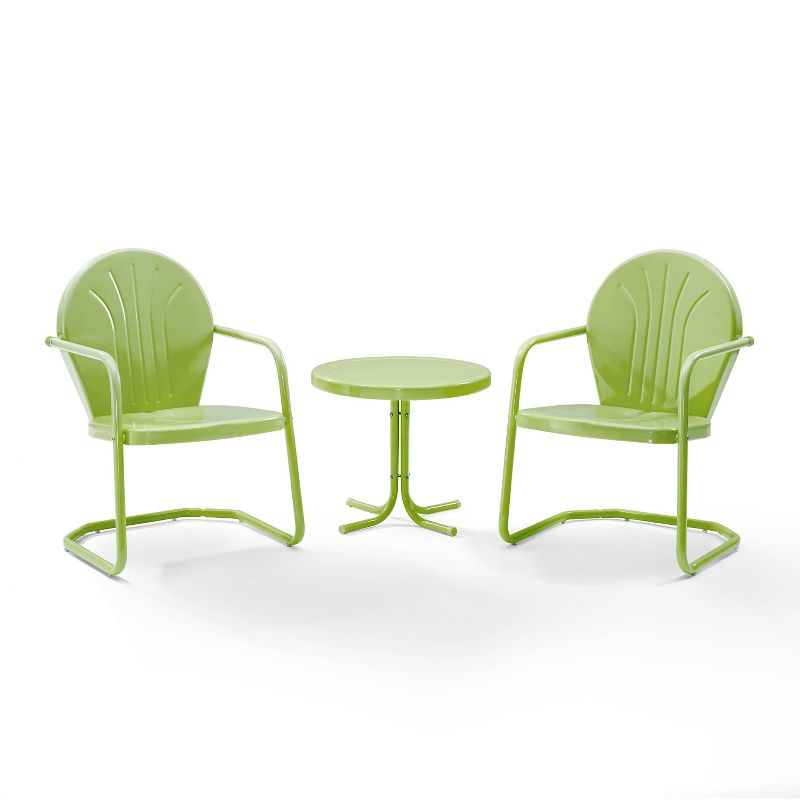 Griffith 3pc Outdoor Conversation Set - Key Lime - Crosley, 1 of 10