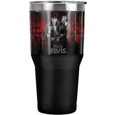 Elvis Comeback Performance Steel Tumbler 30oz Coffee Travel Mug