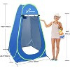Sportneer 6.25' Portable Pop Up Changing Dressing Room Tent W/Carrying Bag for Camping Photo Shoot - 3 of 4